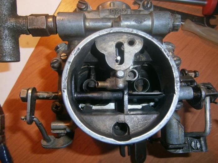 Carburettor k126g Controlul calității amestecului