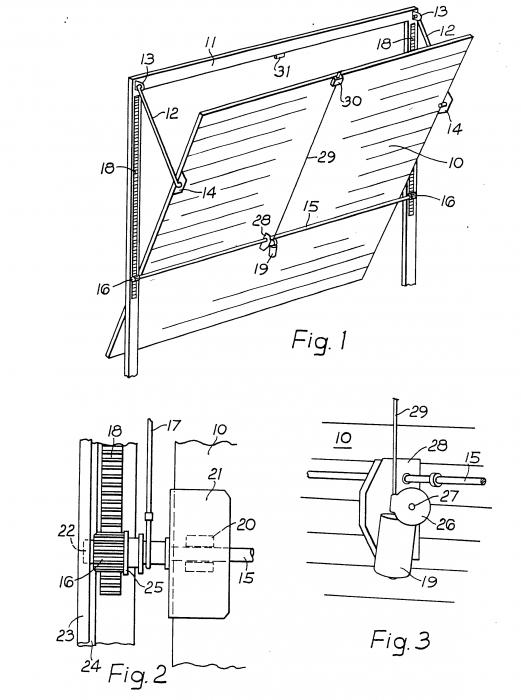 Porți pentru garaj cu mâinile lor. Fabricarea de porti: desene, materiale