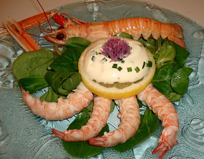 Cum să gătești langoustine fierte și congelate