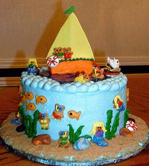 Cum să decorezi tortul unui copil pentru o zi de naștere?