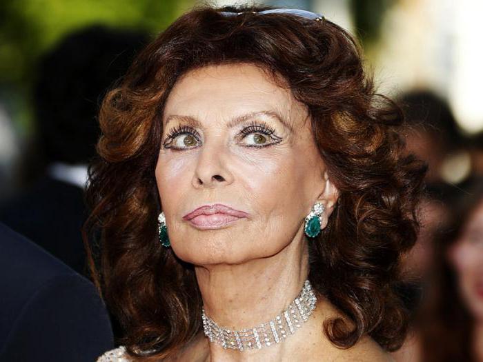 Sophia Loren în tineret și acum: secretele tinereții și frumuseții