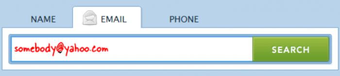Cum să găsiți o persoană prin e-mail: modalități de a găsi persoane pe Internet