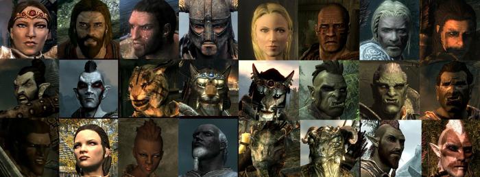 Skyrim Races