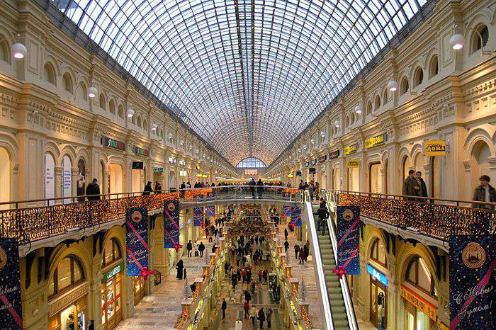 pantofi centre comerciale în lista Moscova