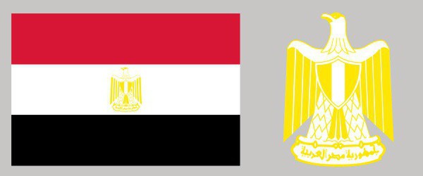 emblema Egiptului fotografie