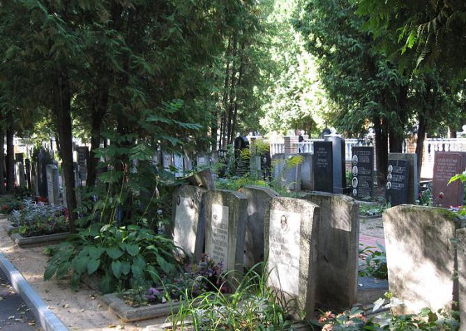 Cimitirul Golovin din Moscova: istoria și zilele noastre