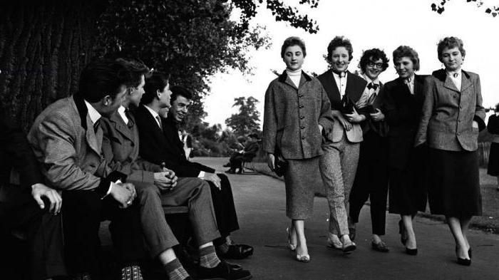 Subcultura tinerilor din anii '50: Teddy Boy