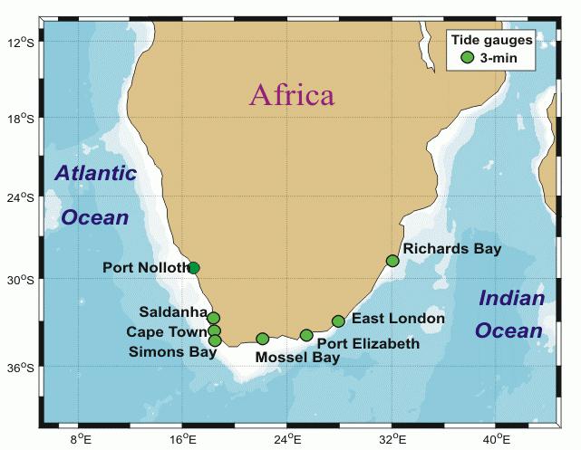 care sunt oceanele spalate de Africa