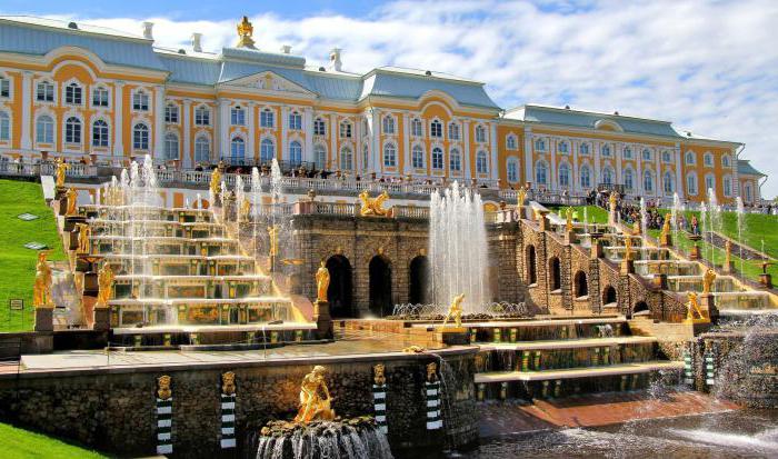 cascadele lui Peterhof