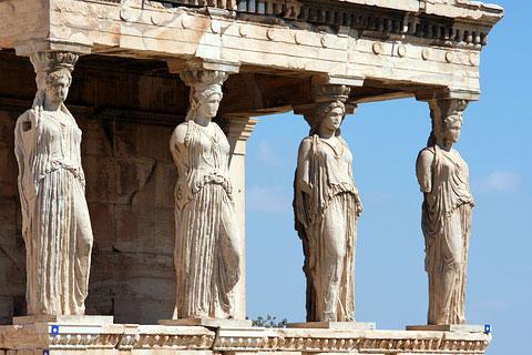 Templul Erechtheionului din Atena: istorie, mituri și fapte interesante