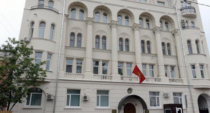 Ambasada Kârgâzstanului la Moscova: informații utile